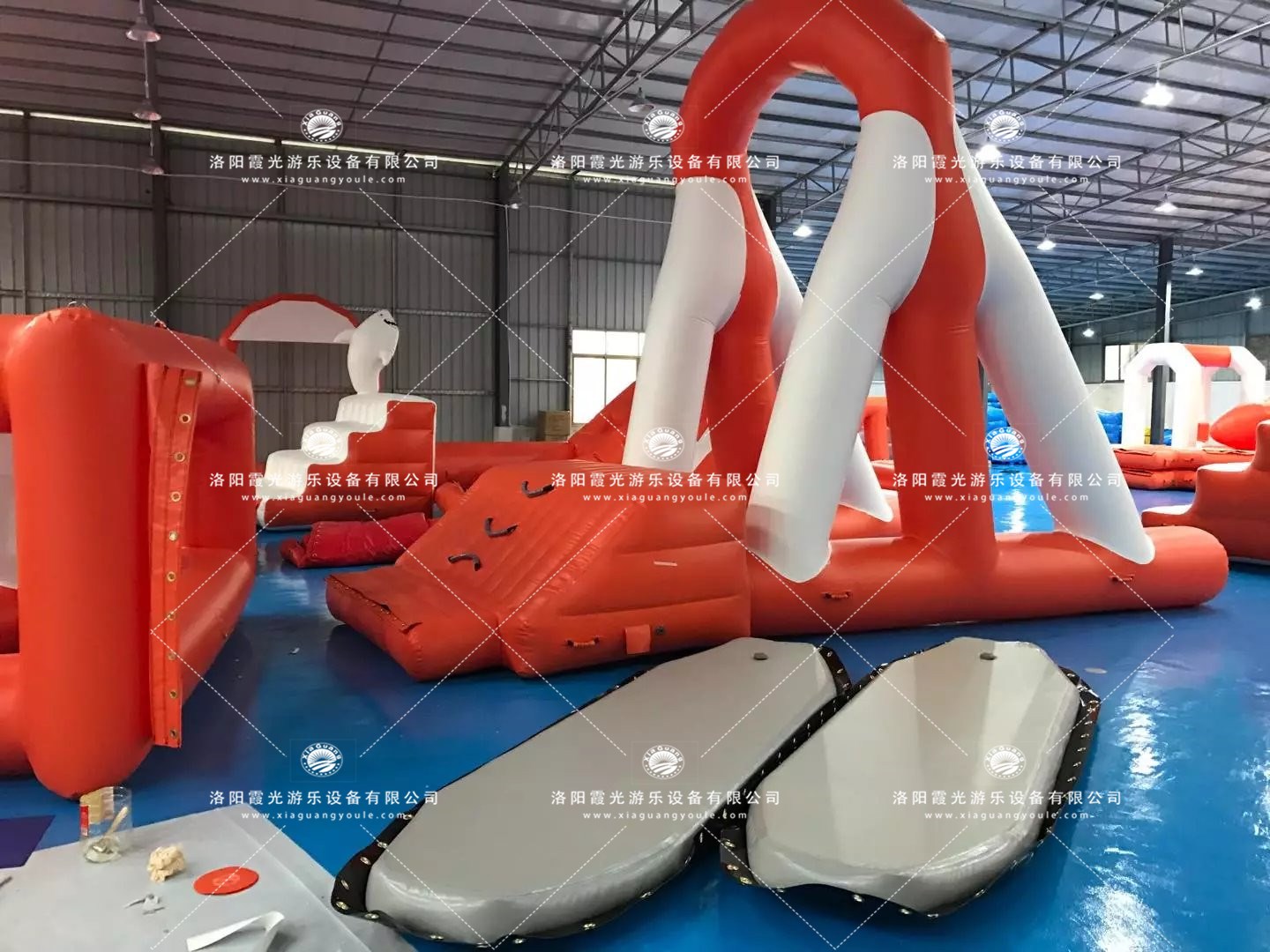 中和镇水上闯关道具
